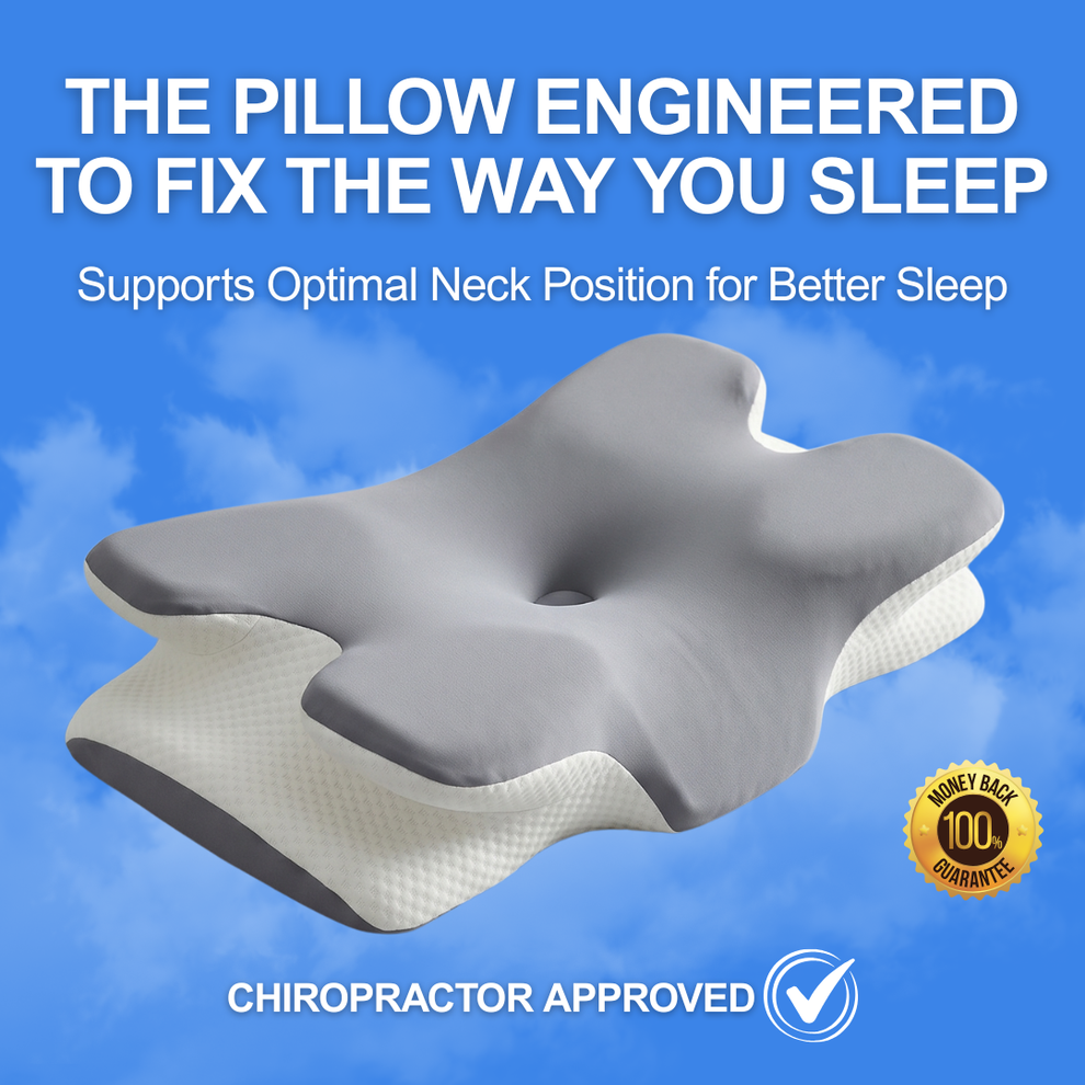 Restora Align Ergonomic Memory Foam Pillow – RestoraDaily