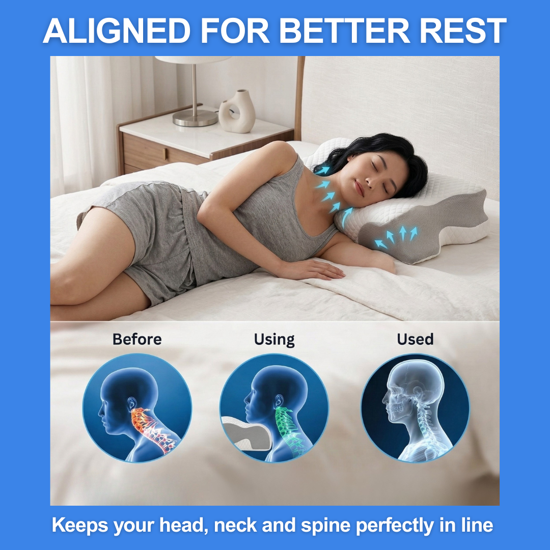 Restora Align Ergonomic Memory Foam Pillow