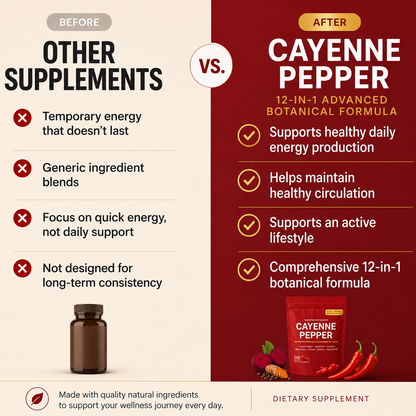 Restora Cayenne — Support the Blood Flow That Actually Powers Your Energy