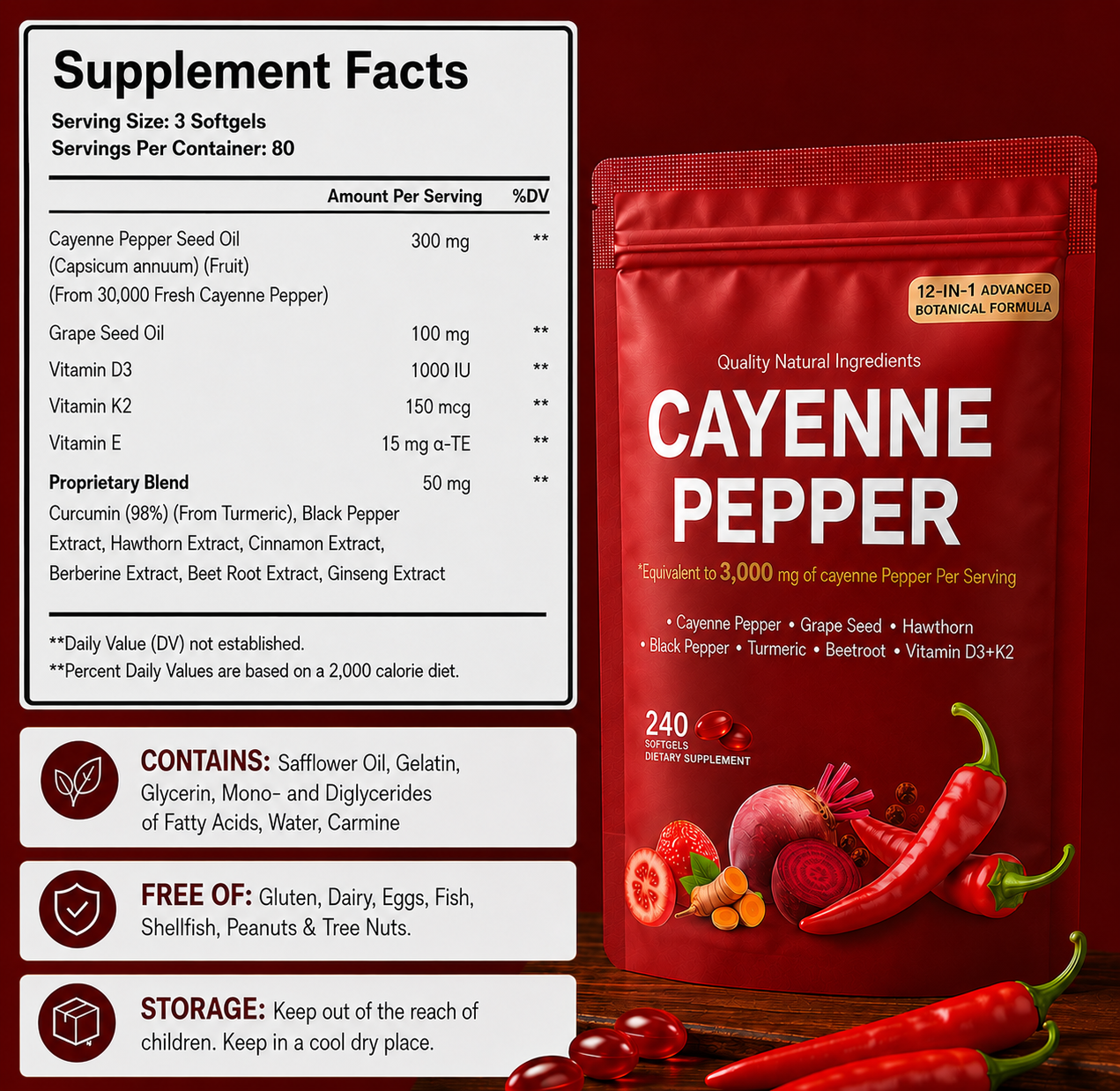 Restora Cayenne — Support the Blood Flow That Actually Powers Your Energy