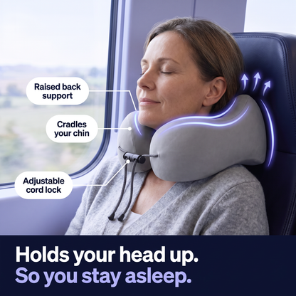 Holds your head up so you stay asleep